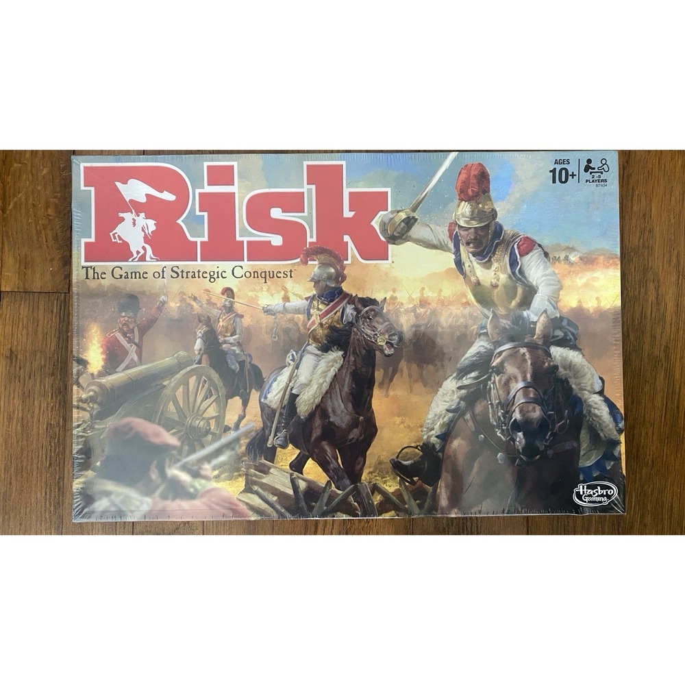 Risk Board‎ Game "The Game of Strategic Conquest" Hasbro New in Sealed Box 2015